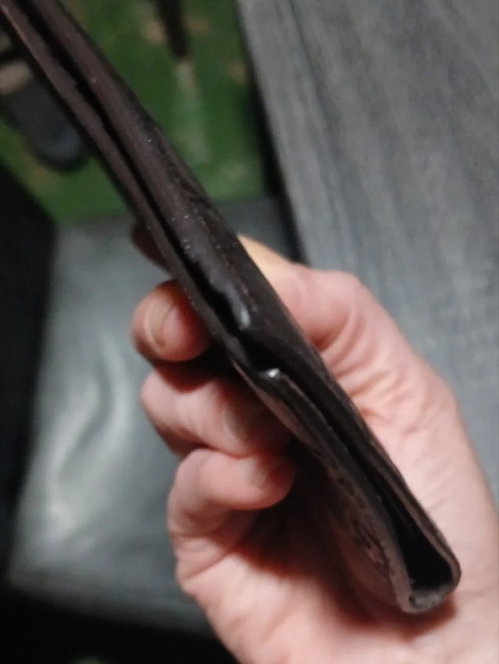 Gucci Embossed Long Leather Wallet - Brown